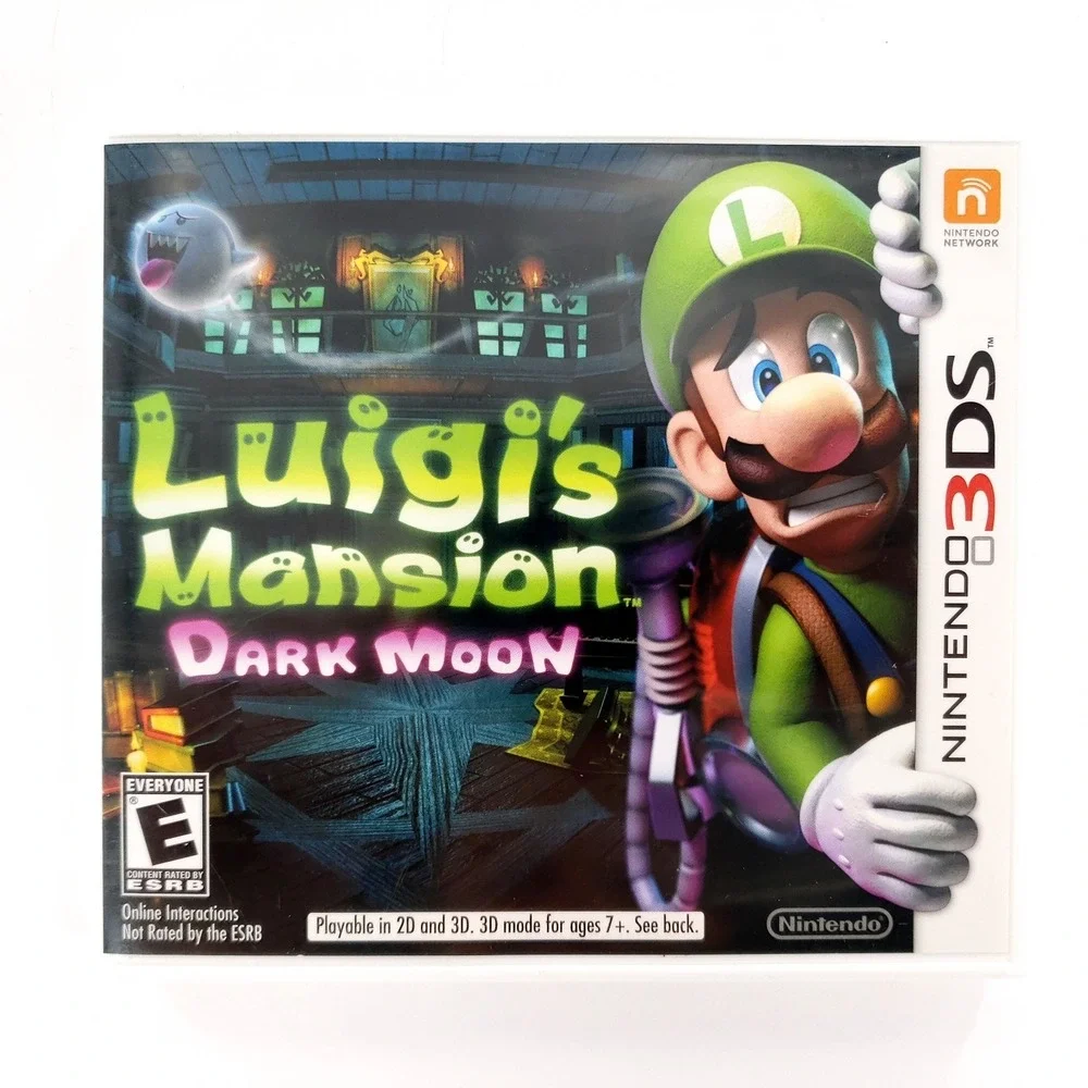 Luigi's Mansion: Dark Moon (Nintendo 3DS, 2013) Authentic Complete Tested Works